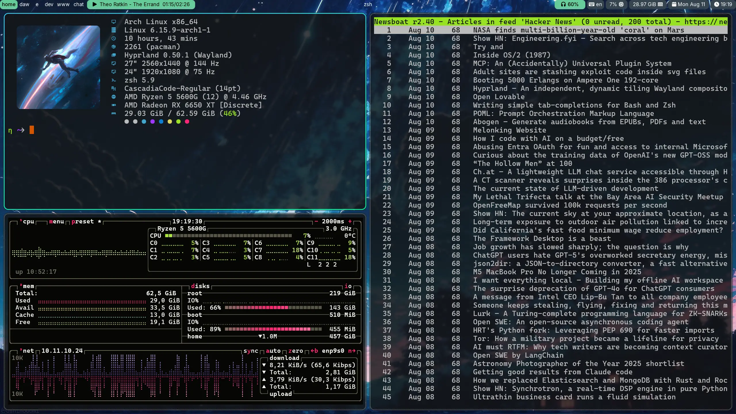 Hyprland desktop