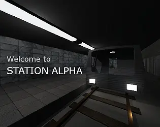 Welcome to Station Alpha logo